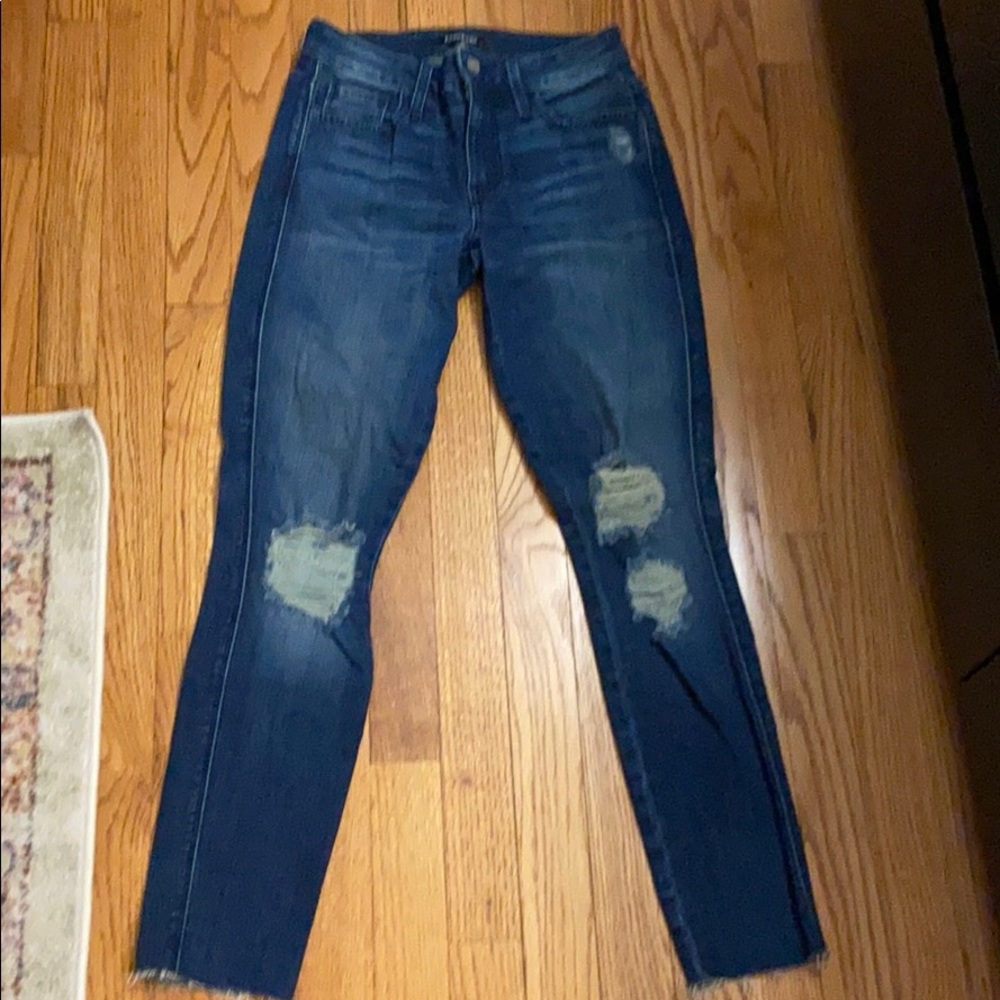 Bebe Distressed Jeans Size 26